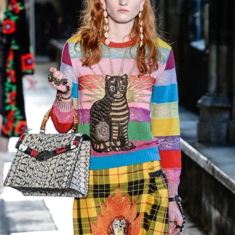 RARE Gucci Cat Sweater - Picture 14 of 15
